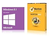 Bundle: Microsoft Windows 8.1 and Norton 360 2014
