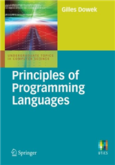Principles of Programming Languages (Undergraduate Topics in Computer Science)
