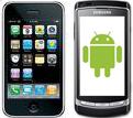 iPhone and Android